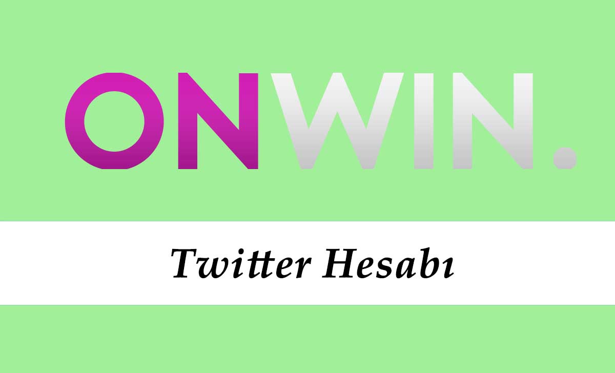 Onwin Twitter Adresi