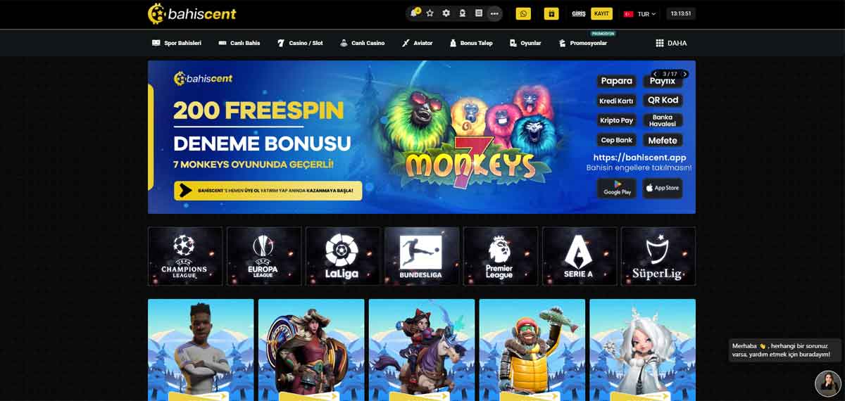 Bahiscent Slot Oyunları